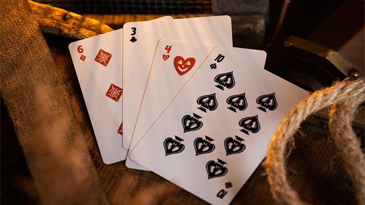 Good Pals Halloween Tales V2, Orange Playing Cards - Image 6