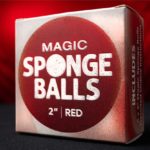 Magic Sponge Balls 4PK RED 2 inch by Murphy's Magic