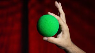 Magic Sponge Balls 4PK GREEN 3 inch by Murphy's Magic - Image 2