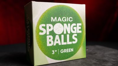 Magic Sponge Balls 4PK GREEN 3 inch by Murphy's Magic - Image 4