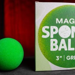 Magic Sponge Balls 4PK GREEN 3 inch by Murphy's Magic