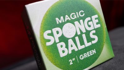 Magic Sponge Balls 4PK GREEN 2 inch by Murphy's Magic - Image 4