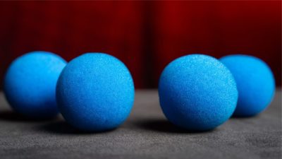 Magic Sponge Balls 4PK BLUE 1 inch by Murphy's Magic - Image 3
