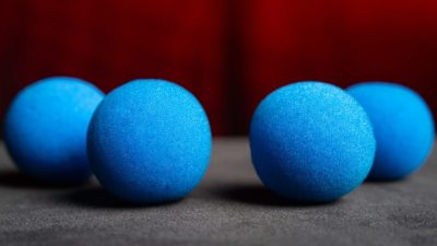 Magic Sponge Balls 4PK BLUE 2 inch by Murphy's Magic - Image 3