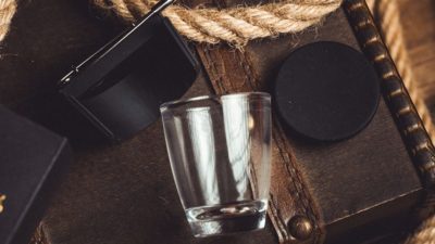 L Holder, Shot Glass by Long Long & Bacon Magic - Image 5