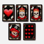 Skulls and Roses Playing cards - Image 3