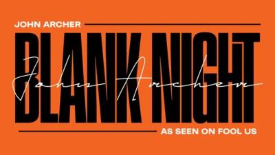 Blank Night 2025 Edition, Blue by John Archer - Image 3