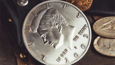 Bacon Jumbo Coin, Half Dollar by Bacon Magic