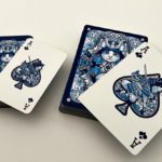 Neko Samurai, Mini Blue Playing Cards - Image 2