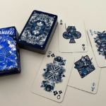 Neko Samurai, Mini Blue Playing Cards - Image 5