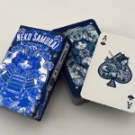 Neko Samurai, Mini Blue Playing Cards - Image 6