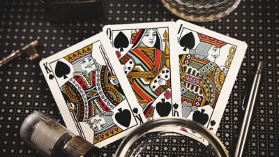 No.13 Table Players V7, USPCC Edition Playing Cards by Kings Wild Project - Image 4