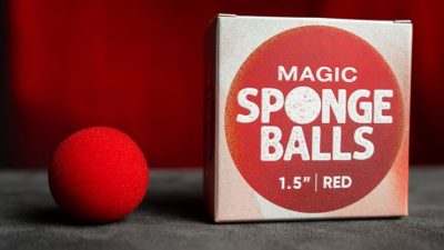 Magic Sponge Balls 50PK RED 1.5 inch by Murphy's Magic