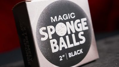 Magic Sponge Balls 50PK BLACK 2 inch by Murphy's Magic - Image 4
