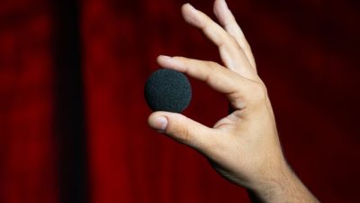 Magic Sponge Balls 50PK BLACK 1.5 inch by Murphy's Magic - Image 2
