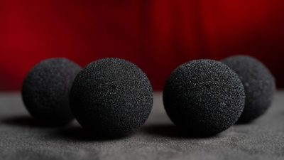 Magic Sponge Balls 50PK BLACK 1.5 inch by Murphy's Magic - Image 3