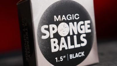 Magic Sponge Balls 50PK BLACK 1.5 inch by Murphy's Magic - Image 4