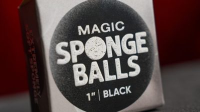 Magic Sponge Balls 50PK BLACK 1 inch by Murphy's Magic - Image 4