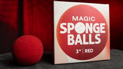 Magic Sponge Balls 50PK RED 3 inch by Murphy's Magic