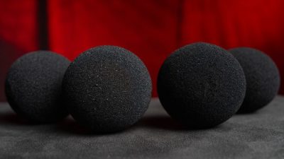 Magic Sponge Balls 50PK BLACK 3 inch by Murphy's Magic - Image 3
