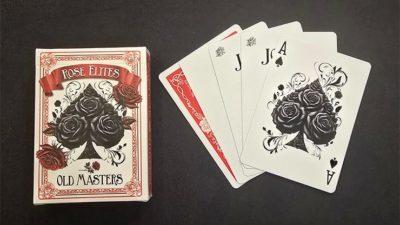 Rose Elites - Old Masters, Red Playing Cards - Image 2