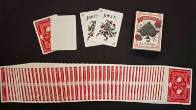 Rose Elites - Old Masters, Red Playing Cards - Image 3