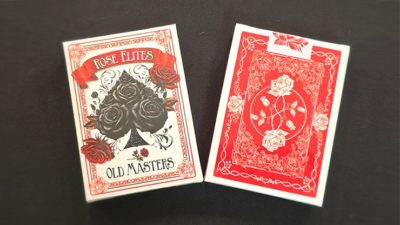 Rose Elites - Old Masters, Red Playing Cards - Image 4