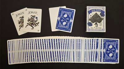 Rose Elites - Old Masters, Blue Playing Cards - Image 3
