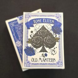 Rose Elites - Old Masters, Blue Playing Cards