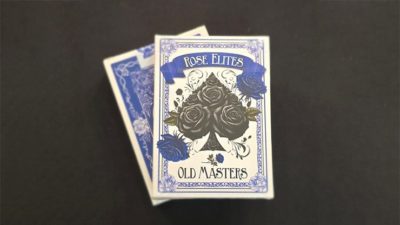 Rose Elites - Old Masters, Blue Playing Cards