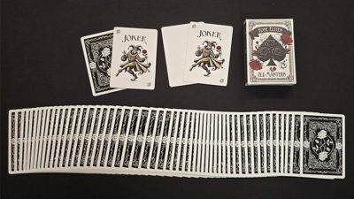 Rose Elites - Old Masters, Black Playing Cards - Image 4