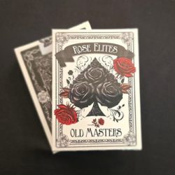 Rose Elites - Old Masters, Black Playing Cards