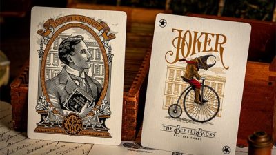The Beetle Backs, Crimson Edition Playing Cards - Image 2