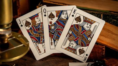 The Beetle Backs, Crimson Edition Playing Cards - Image 4
