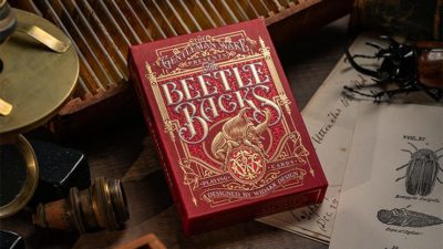 The Beetle Backs, Crimson Edition Playing Cards