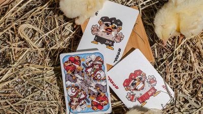 BICYCLE CHKNS & CROWNS PLAYING CARDS - Image 2