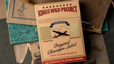 Gilded No.13 Table Players V39 Playing Cards by Kings Wild Project