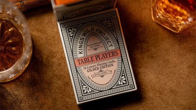 Gilded No.13 Table Players V40 Playing Cards by Kings Wild Project
