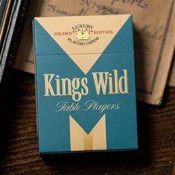 Gilded No.13 Table Players V42 Playing Cards by Kings Wild Project
