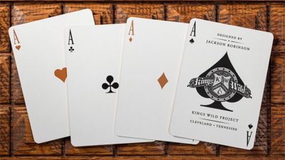 Gilded No.13 Table Players V44 Playing Cards by Kings Wild Project - Image 3