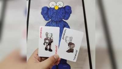 Kaws Seeing / Watching Black Edition Playing Cards - Image 5