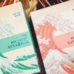 The Great Wave off Kanagawa V3, Autumn Maple / Peachy Pink Playing Cards - Image 6