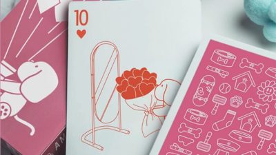 Diary of Kitten and Puppy - Puppy Pink Edition Playing Cards - Image 4