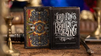 The Lord of the Rings - Return of the King Playing Cards, Black Gilded Edition by Kings Wild - Image 3