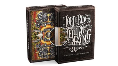 The Lord of the Rings - Return of the King Playing Cards, Black Gilded Edition by Kings Wild - Image 4