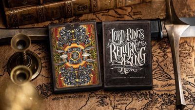 The Lord of the Rings - Return of the King Playing Cards, Black Gilded Edition by Kings Wild - Image 5