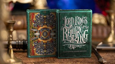 The Lord of the Rings - Return of the King Playing Cards by Kings Wild Project(Green) - Image 3