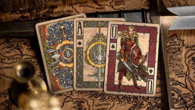 The Lord of the Rings - Return of the King Playing Cards by Kings Wild Project(Green) - Image 4