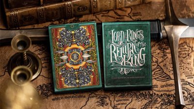 The Lord of the Rings - Return of the King Playing Cards by Kings Wild Project(Green) - Image 2