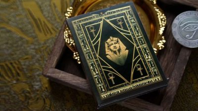 Egypt Mythology Black Edition, Pharaoh, Dark Gray Playing Cards - Image 6